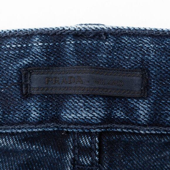 Prada Tight Fit Stretch Denim Jeans Men's 32 Blue - Picture 10 of 10